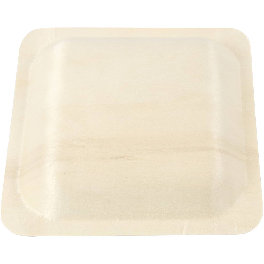Platte, H 2 cm, Größe 14x14 cm, 12 Stk/ 1 Pck [HOB-56940]