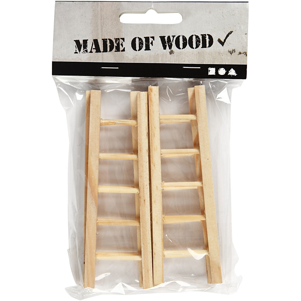 Leiter, Größe 10x3,5 cm, 6 Stk/ 1 Pck [HOB-577150]