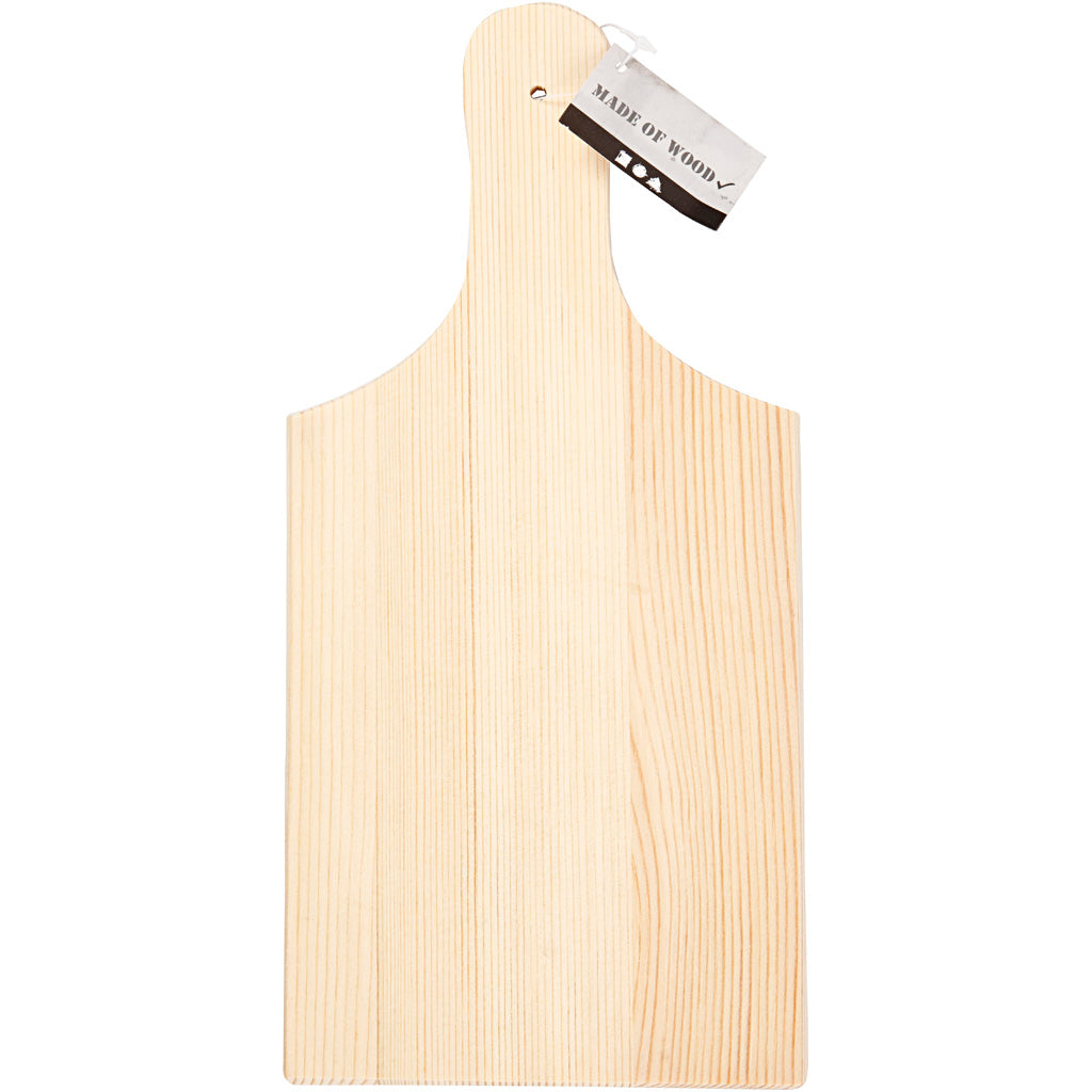 Schneidbrett, L: 28 cm, B: 14 cm, 1 Stck. [HOB577400]