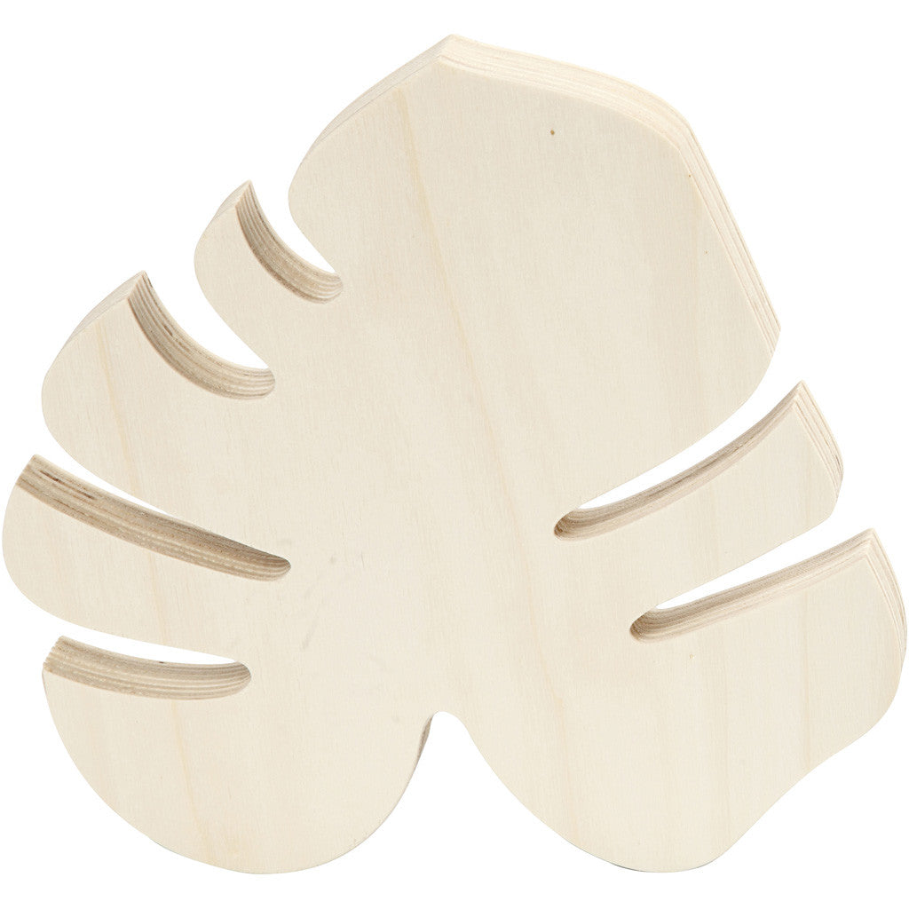 Monstera-Blatt, H 19 cm, B 20 cm, 1 Stk [HOB-57908]
