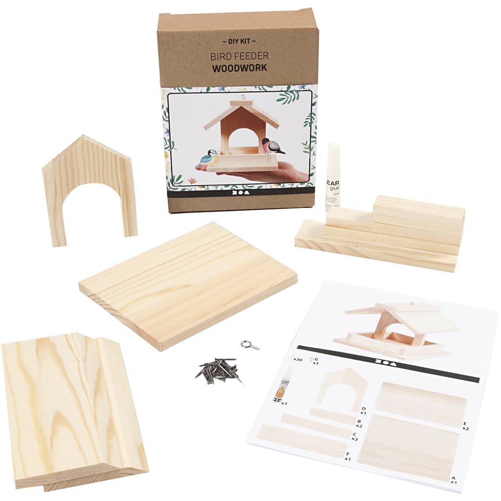 Bird Feeder, H: 12,5 cm, D. 14,5 cm, W: 11,5 cm