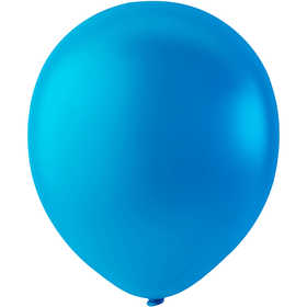 Ballons, rund, D 23 cm, Hellblau, 10 Stk/ 1 Pck [HOB-59161]
