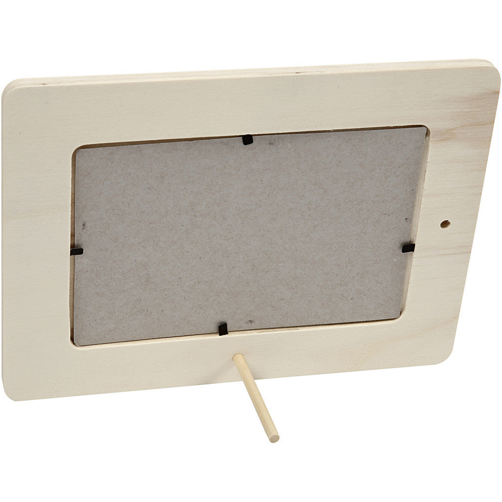 Holzrahmen, Größe 16x21,5x0,8 cm, 3 Stk/ 1 Pck [HOB-59226]