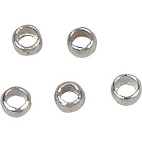 Quetschperlen, D 2,5 mm, Silber, 100 Stk/ 1 Pck [HOB-60114]