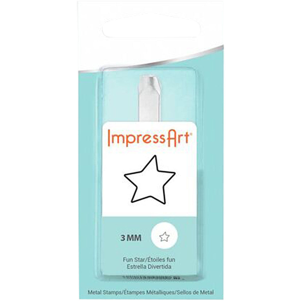 Prägestempel, Stern, L 65 mm, Größe 3 mm, 1 Stk [HOB-67566]