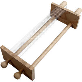 Perlen-Webrahmen, L 26 cm, B 11,5 cm, 1 Stk [HOB-69998]