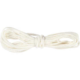 Docht für Kerzen aus Stearin, Geeignet für geformte Kerzen mit einem Durchmesser von 50–70 mm , 100 g, 3 m/ 1 Pck [HOB-733221]