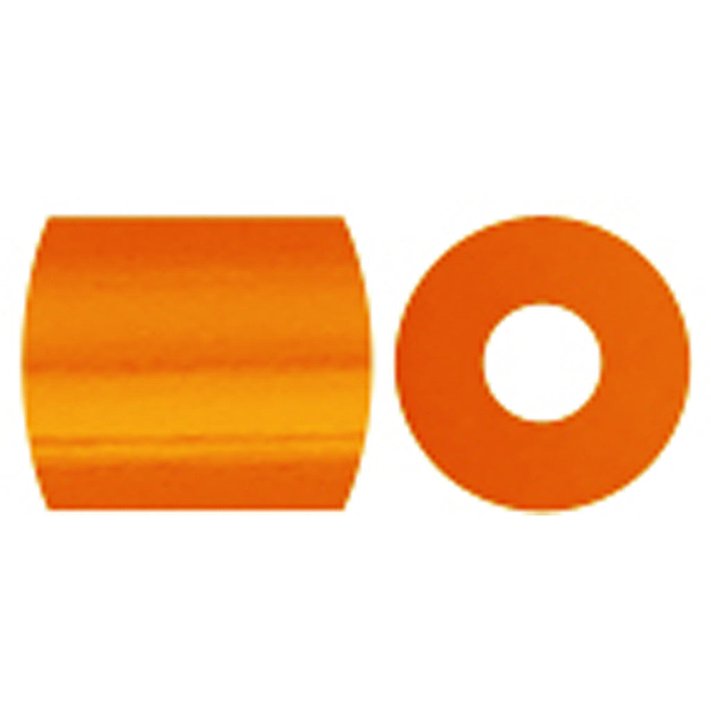 Bügelperlen, Größe 5x5 mm, Lochgröße 2,5 mm, medium, Orange (32233), 1100 Stk/ 1 Pck [HOB-751130]