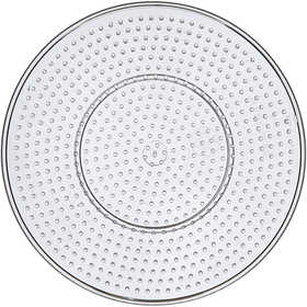 Steckplatte, D 15 cm, medium, Transparent, 10 Stk/ 1 Pck [HOB-753021]