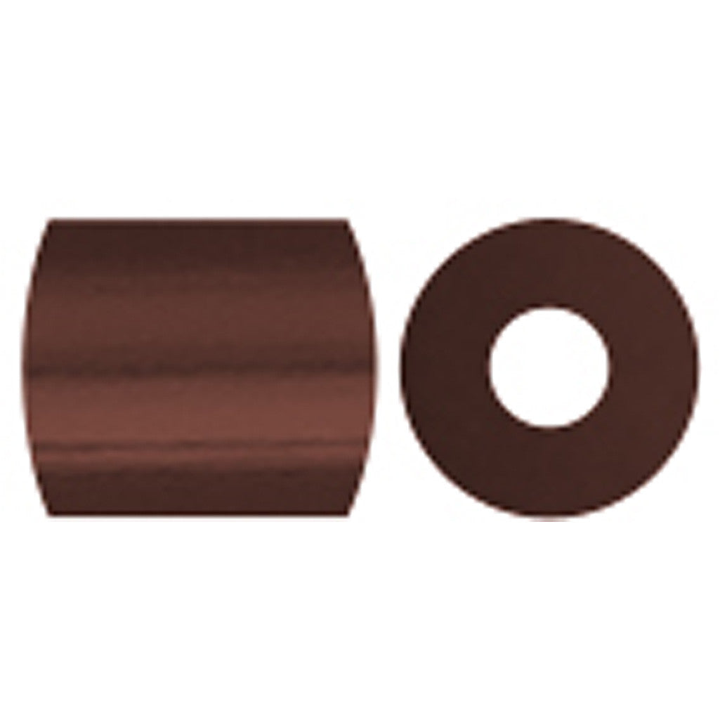 Fotoperlen, Größe 5x5 mm, Lochgröße 2,5 mm, medium, Braun (3), 1100 Stk/ 1 Pck [HOB-755030]