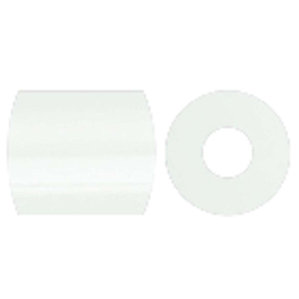 Fotoperlen, Größe 5x5 mm, Lochgröße 2,5 mm, medium, Weiß (15), 1100 Stk/ 1 Pck [HOB-755150]
