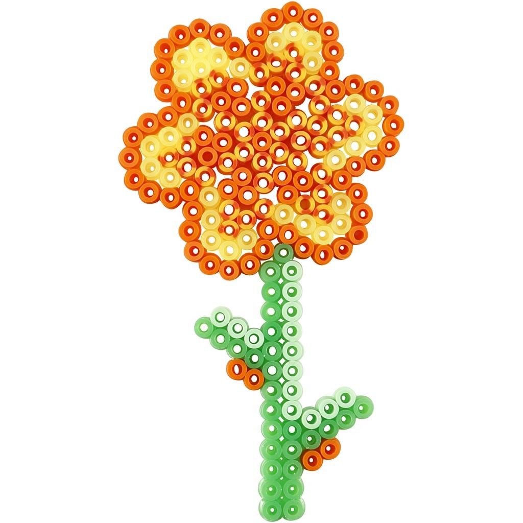 Steckplatten, Blumen, Mädchen, Junge, Apfel und Birne, Größe 8,5x14-14x16 cm, medium, 6 Stk/ 1 Pck [HOB-75595]