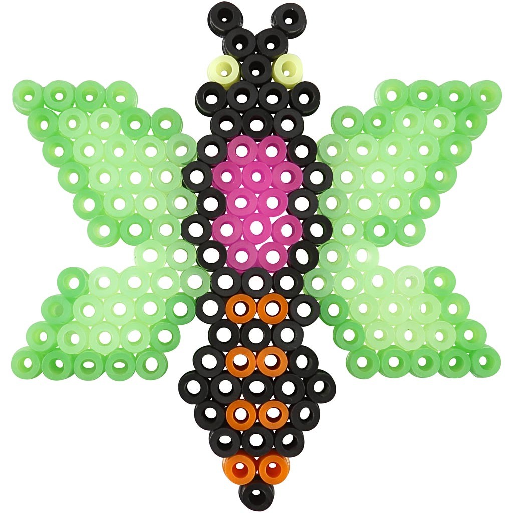 Steckplatten, Oval, Herz, Sechseck, Kreis, Quadrat und Stern, Größe 7x7,5-10,5x9,5 cm, medium, 6 Stk/ 1 Pck [HOB-75596]