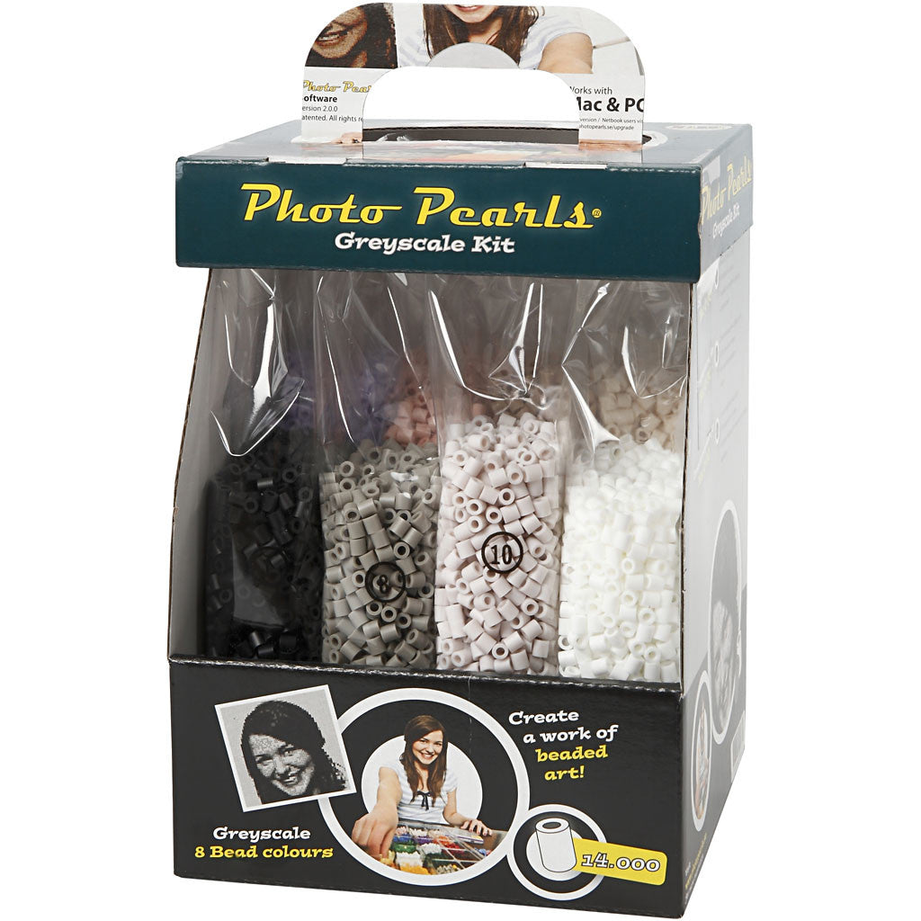 Fotoperlen-Set, medium, Sortierte Farben, 14000 Stck., 1 Set [HOB-75597]
