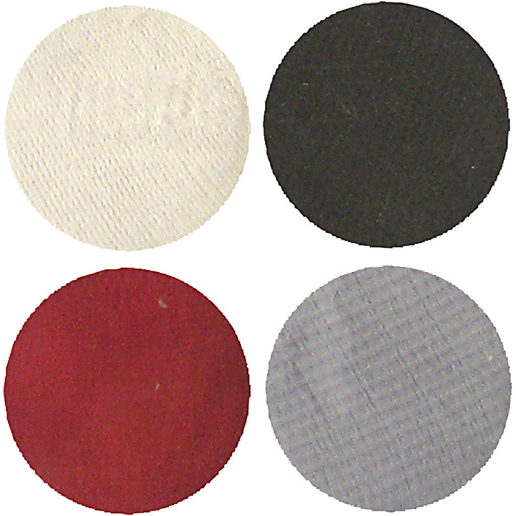 Eulenspiegel Gesichtsschminke - Motivset, Dracula, Sortierte Farben, 1 Set [HOB-76104]