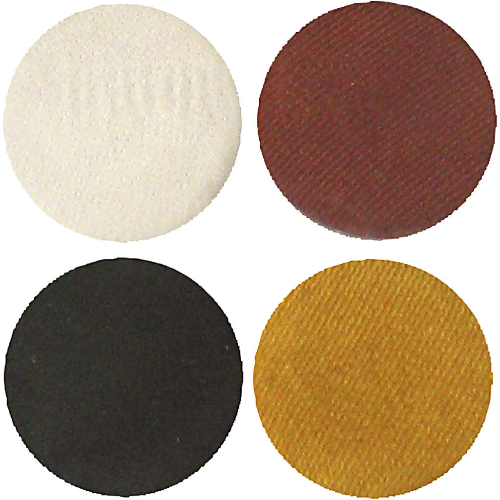 Eulenspiegel Gesichtsschminke - Motivset, Löwe, Sortierte Farben, 1 Set [HOB-76109]