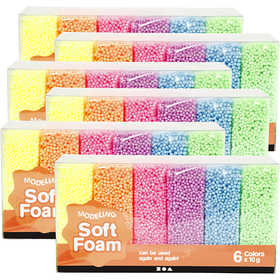 Soft Foam, Sortierte Farben, 6 Pck/ 1 Pck [HOB-78059]