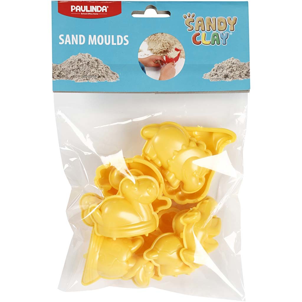 Sandförmchen, Jurassic Park, Größe 4,5-6 cm, 10 Stk/ 1 Pck [HOB-78272]