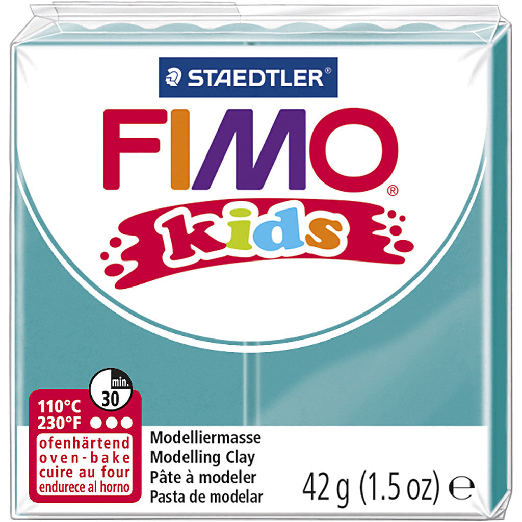 FIMO® Kids Clay, Türkis, 42 g/ 1 Pck [HOB-78526]
