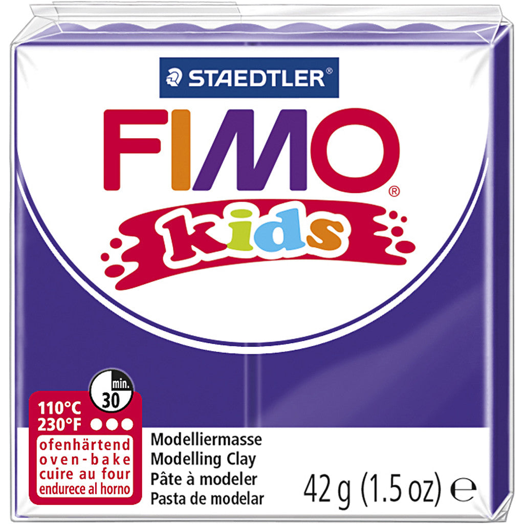 FIMO® Kids Clay, Flieder, 42 g/ 1 Pck [HOB-78531]