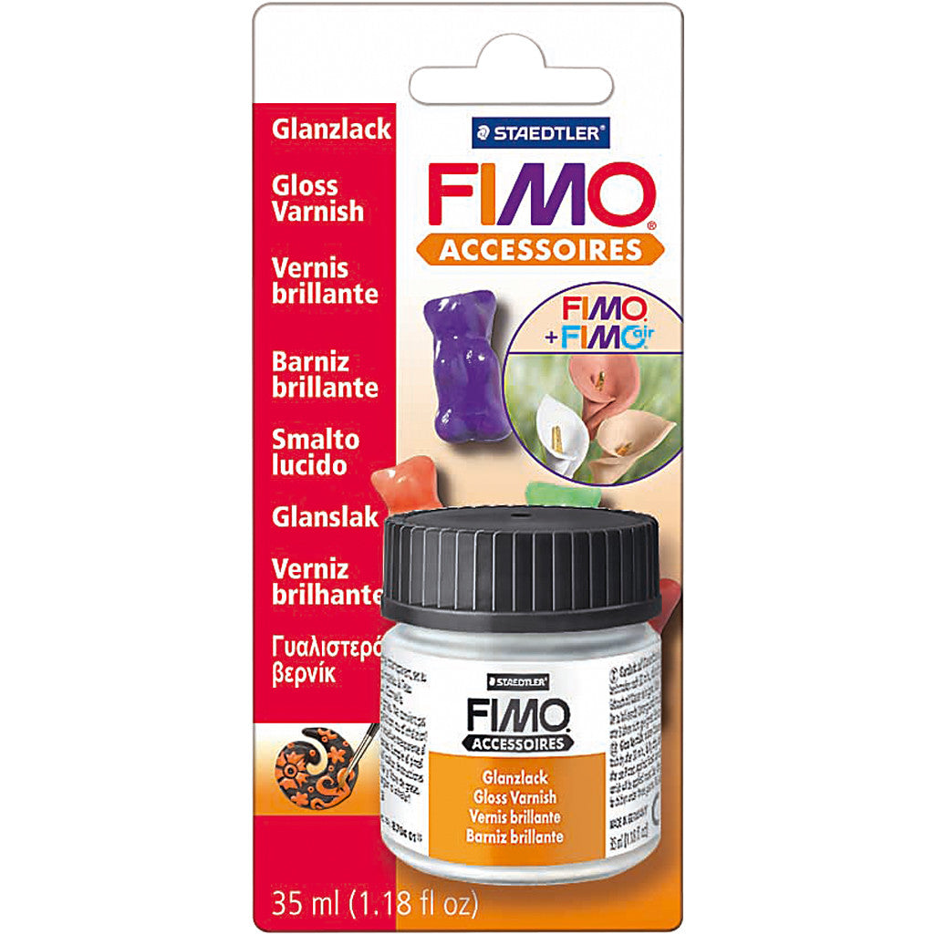 FIMO® Lack, Glänzend transparent, 35 ml/ 1 Fl. [HOB-78595]