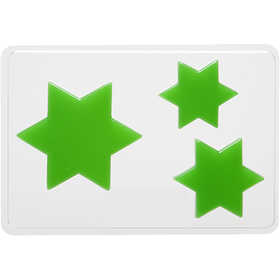 Giessform, Stern, H 6+8+10 cm, T 9 mm, Größe 14,9x22 cm, 1 Stk [HOB-78637]