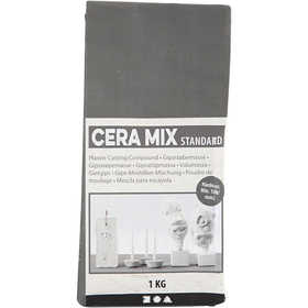 Cera-Mix Standard Modelliergips, Hellgrau, 1 kg [HOB-786500]