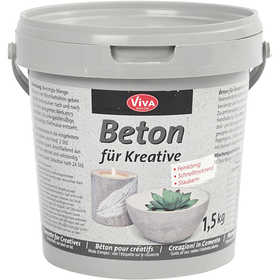 Modellier-Beton, Grau, 1500 g/ 1 Pck [HOB-78665]
