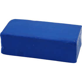 Knetmasse, Größe 13x6x4 cm, Blau, 500 g/ 1 Pck [HOB-78684]