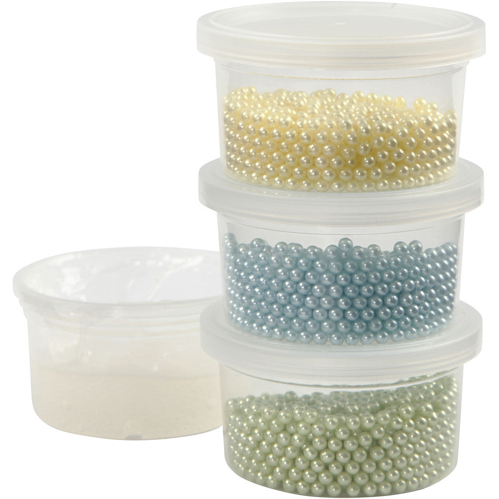 Pearl Clay®, Sortierte Farben, 3x25+38 g, 1 Set [HOB-78726]