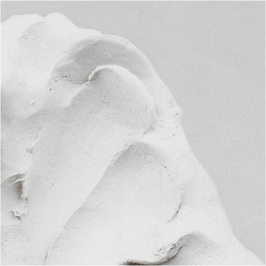 Selbsthärtender Ton, Hellgrau, 1000 g/ 1 Pck [HOB-789010]