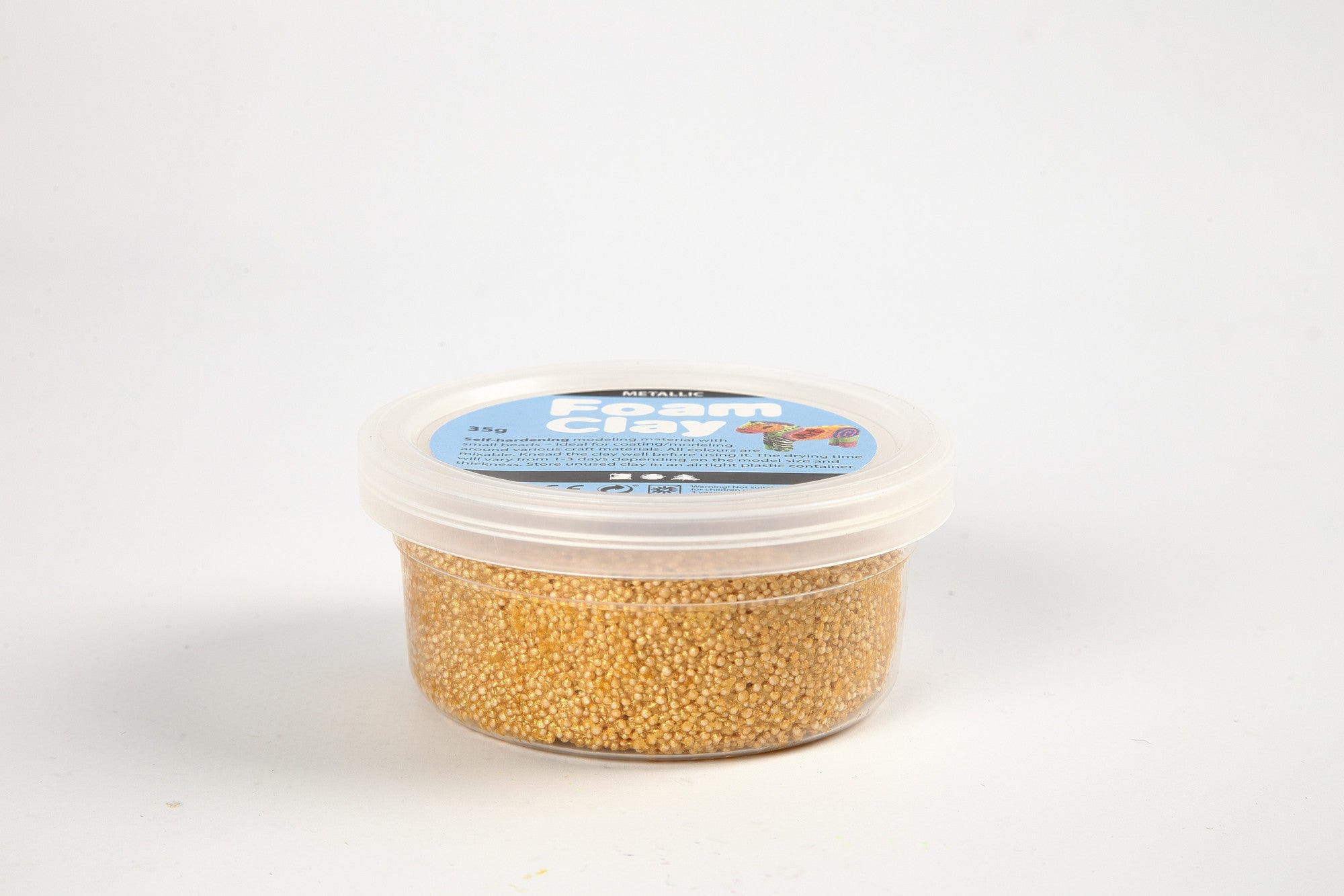 Foam Clay® , Metallic, Gold, 35 g/ 1 Dose [HOB-78918]