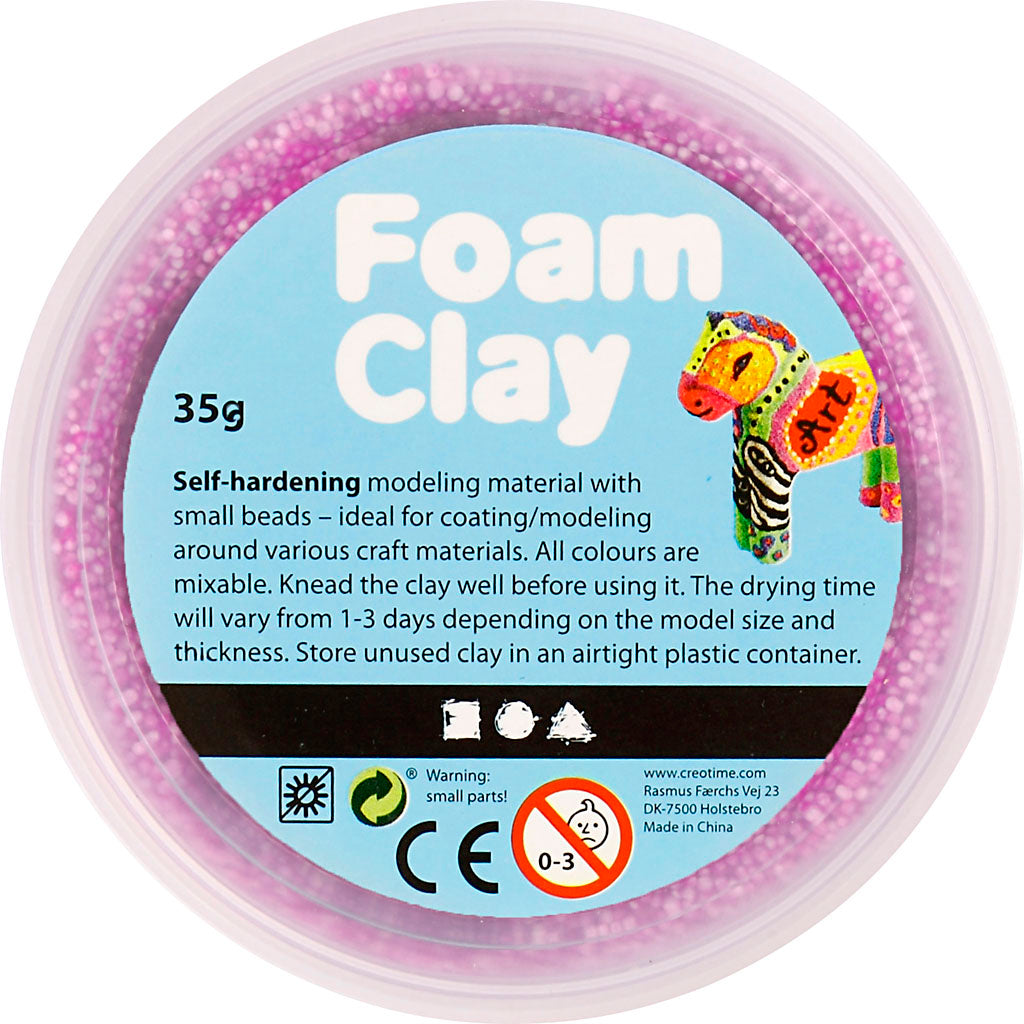 Foam Clay® , Neonlila, 35 g/ 1 Dose [HOB-78925]