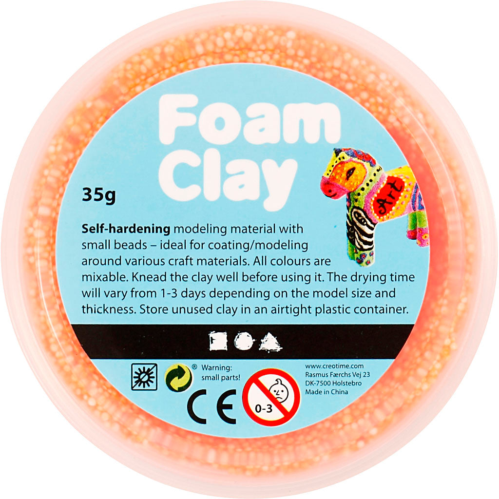 Foam Clay® , Neonorange, 35 g/ 1 Dose [HOB78928]
