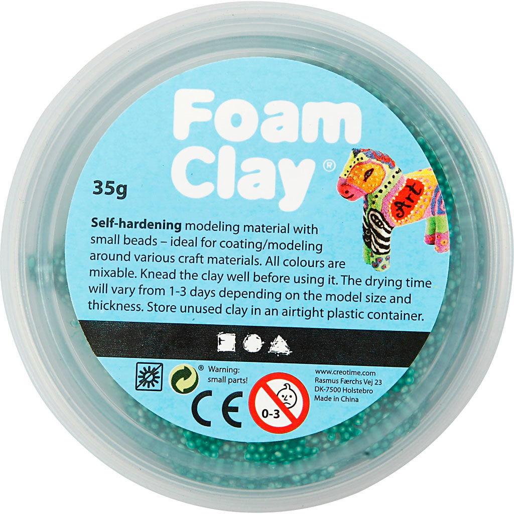 Foam Clay® , Dunkelgrün, 35 g/ 1 Dose [HOB-78954]