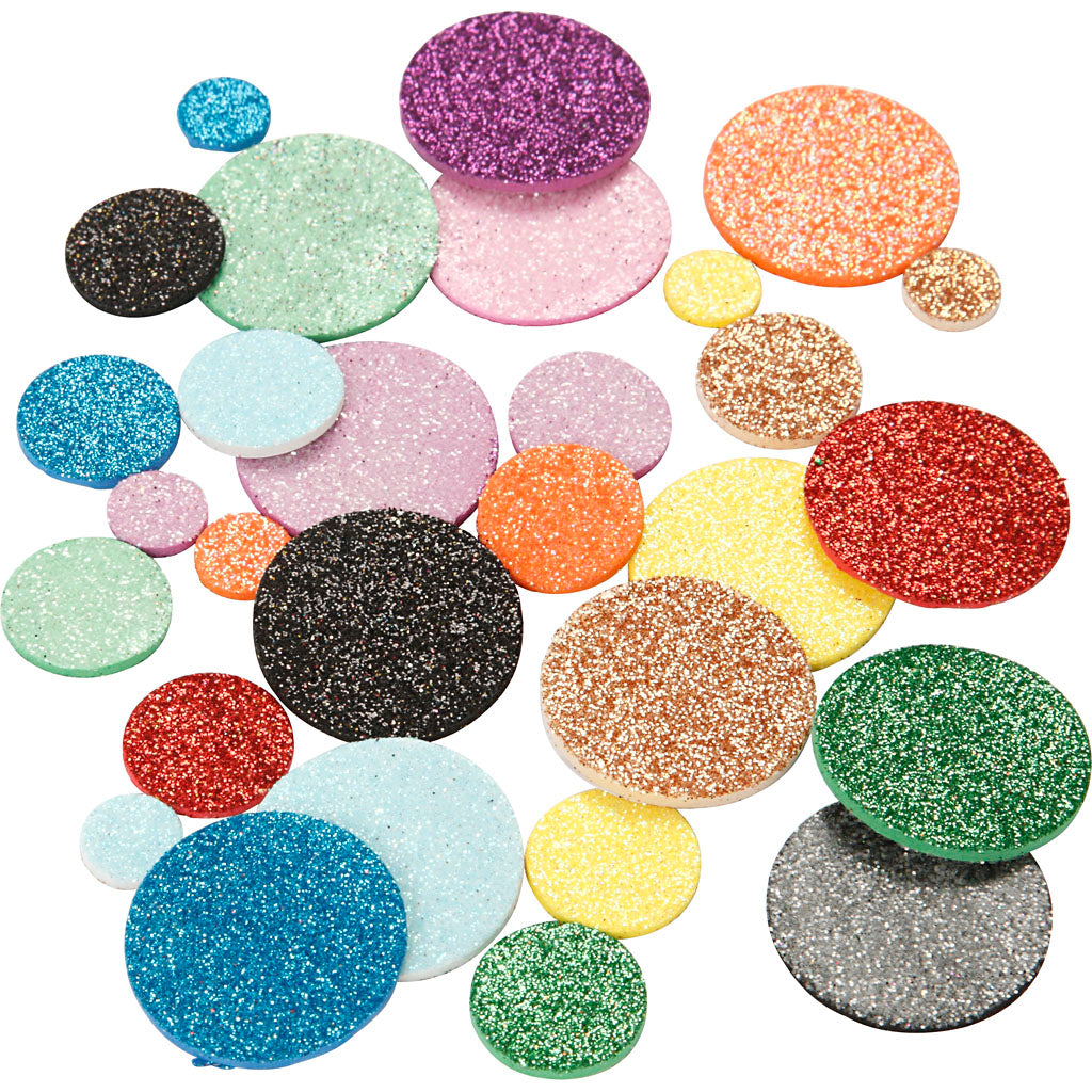 Moosgummikreise, D 12+20+32 mm, 1000 Stk/ 1 Pck [HOB-79022]