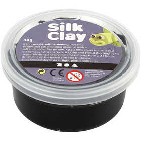 Silk Clay®, Schwarz, 40 g/ 1 Dose [HOB-79102]