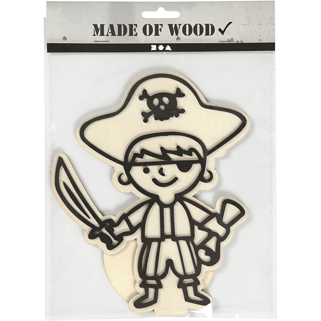 Deko-Figur, Pirat, H 19 cm, 1 Stk [HOB-791950]