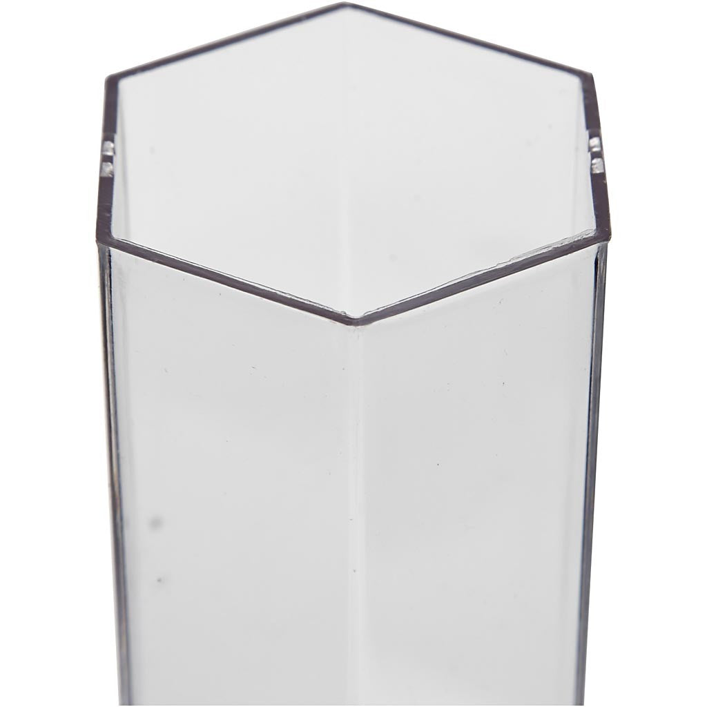 Kerzengießform, Sechseck, Größe 170x53 mm, 1 Stk [HOB-79222]