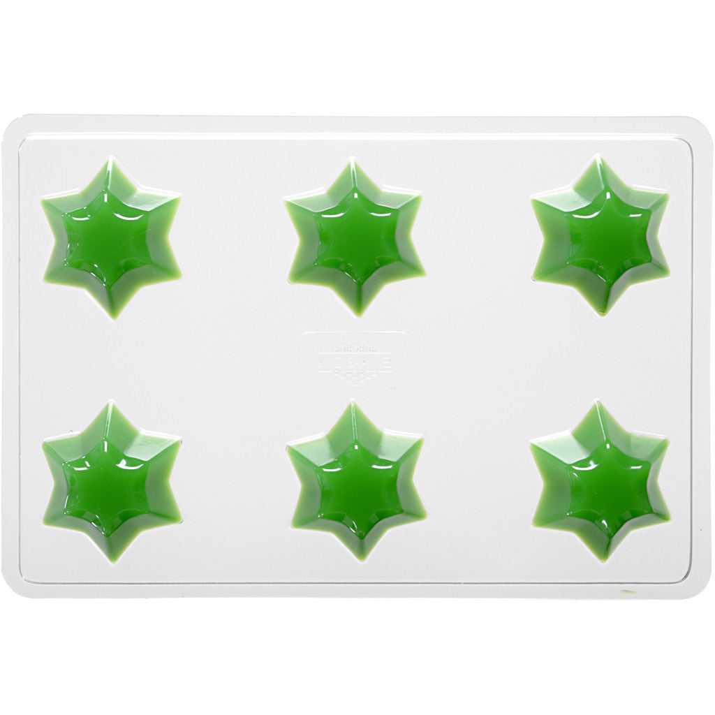 Schwimmkerzengießformen, Blumen, Herzen, Sonne, Sterne, rund, 1Set/ 1 Set [HOB-79252]