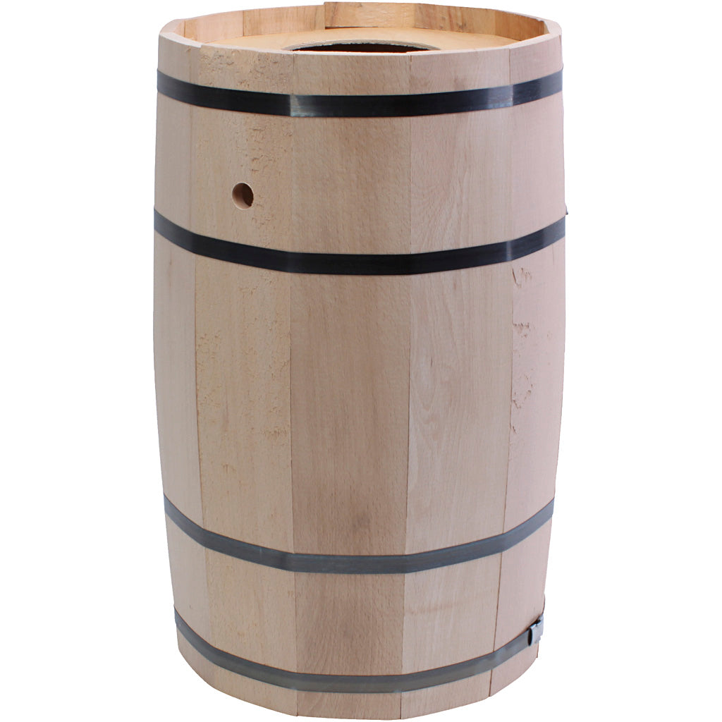 Carnival Barrel, beech, H: 45 cm, dia. 26 cm