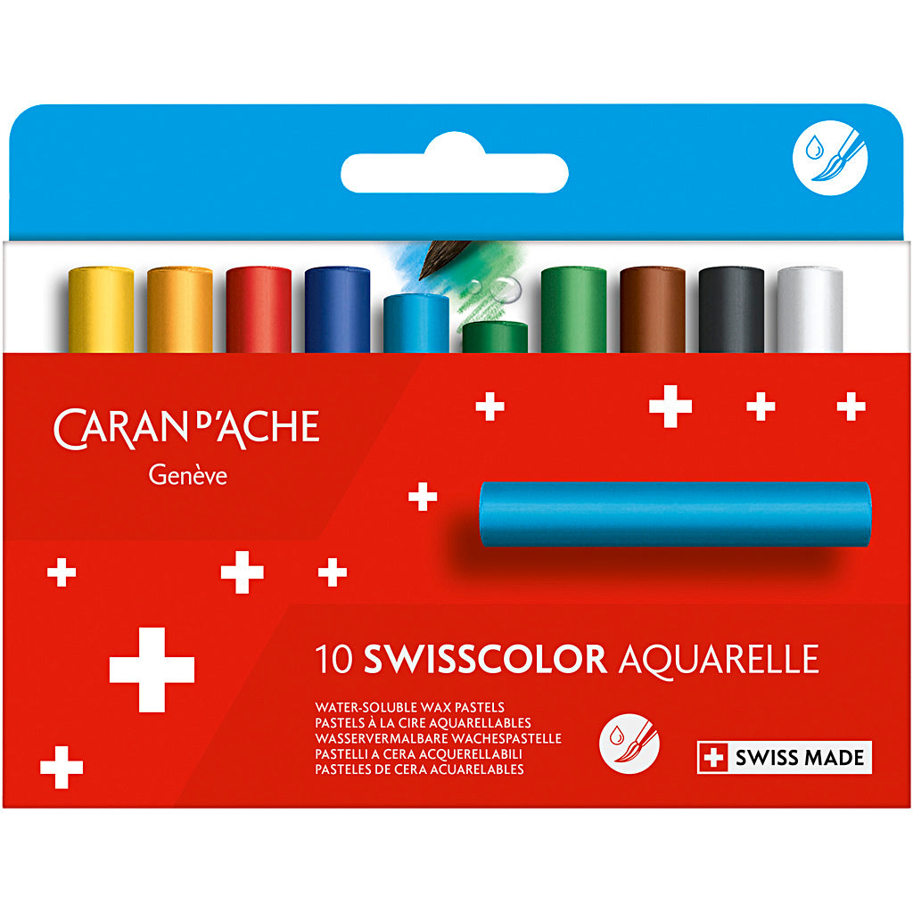 Neocolor II, assorted colours, Junior, L: 5 cm, 10 pc