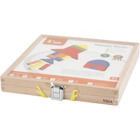 VIGA Magnetisches Activity Set, Größe 2-10 cm, 1 Set [HOB-908279]