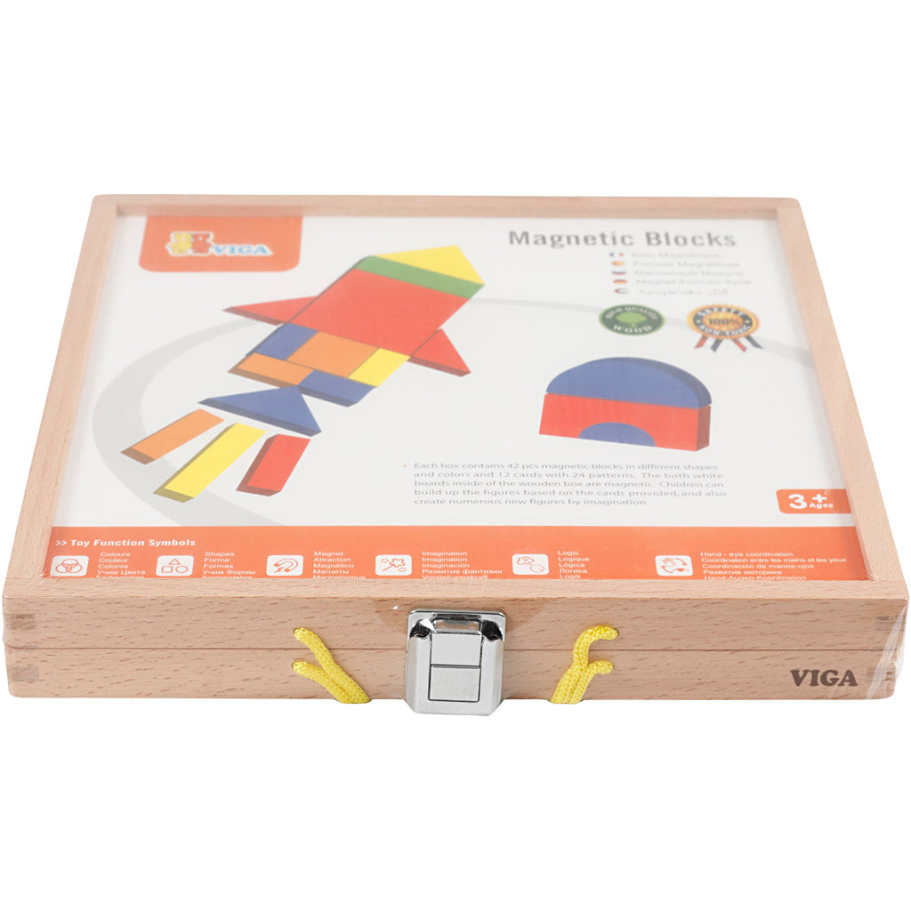 VIGA Magnetisches Activity Set, Größe 2-10 cm, 1 Set [HOB-908279]