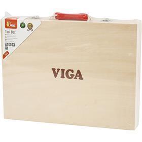 VIGA Holzwerkzeug , Größe 24x32 cm, 12 Teile/ 1 Set [HOB-908493]