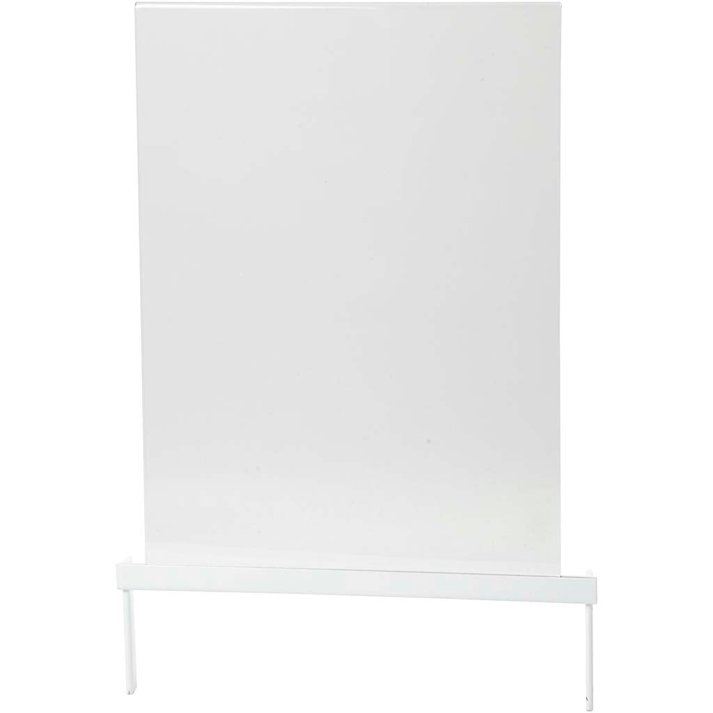 Schildhalter mit Basis, H 300 mm, B 254 mm, 1 Set [HOB-93255]