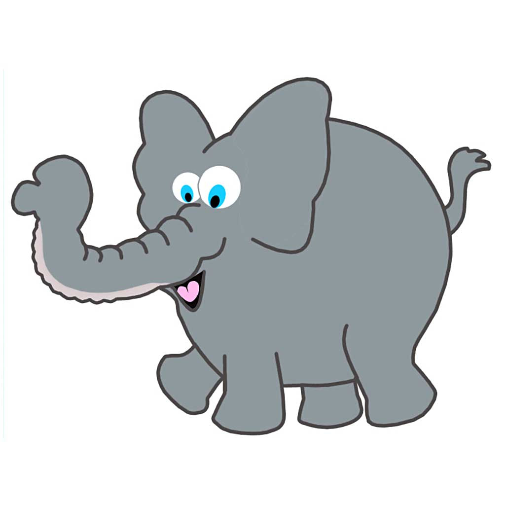 Dschungeltiere, H 14-25 cm, B 12-23 cm, 230 g, Weiß, 16 Stk/ 1 Pck [HOB-95218]