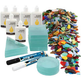 Mosaik-Anhänger, 40 Stck., 1 Set [HOB-97417]