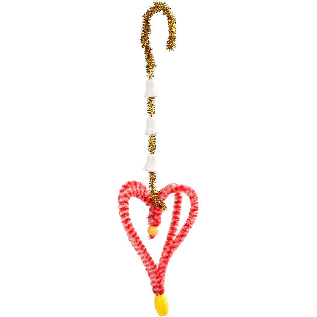 Basteln mit Klammern und Pfeifenreinigern, Sortierte Farben, 1 Set [HOB-97434]