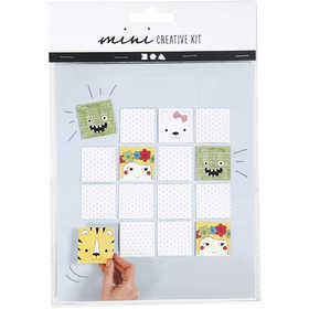 Mini Kreativ Set, Memo Spiel, 1 Pck [HOB-977214]